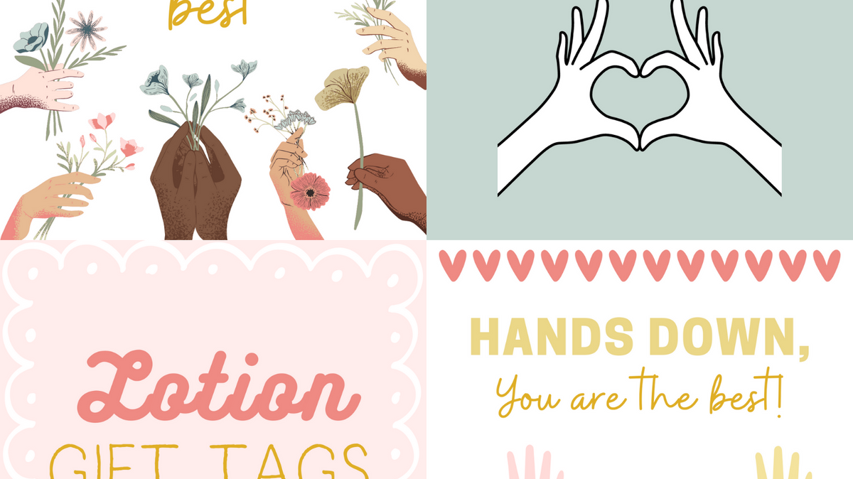 A gift for you! -- printable gift tags