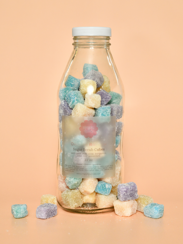 Over the Rainbow Sugar Scrub Cubes