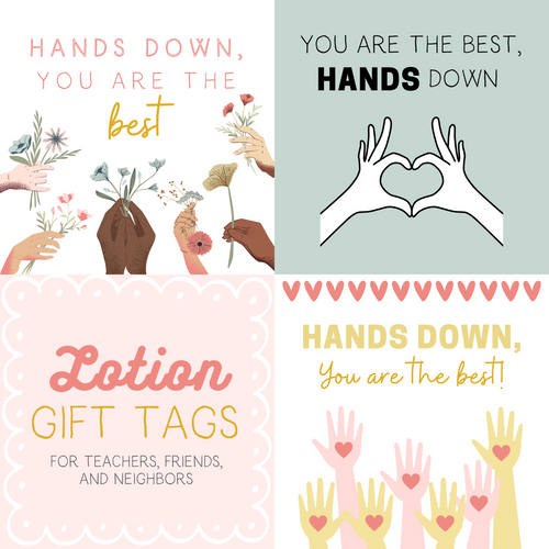 Lotion Bar Gift Tags PDF
